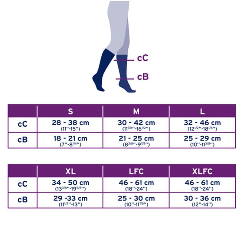 PR/1 JOBST ACTIVEWEAR UNISEX, KNEE HIGH, 15-20MMHG, XL, WHITE, CLOSED TOE