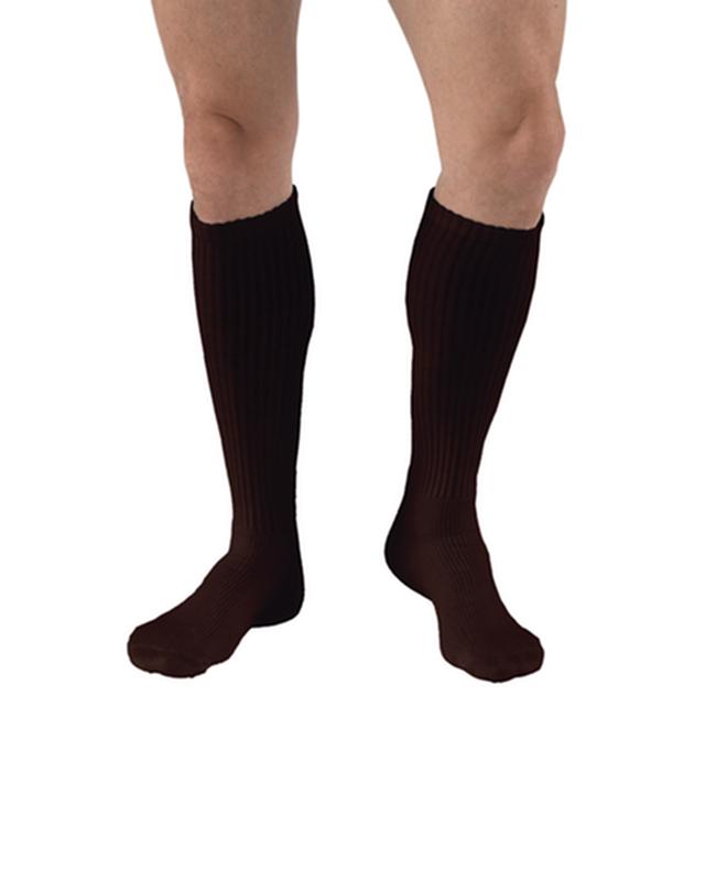 PR/1 JOBST SENSIFOOT DIABETIC SOCK, KNEE HIGH, 8-15 MMHG, SM, BROWN, CLOSED TOE