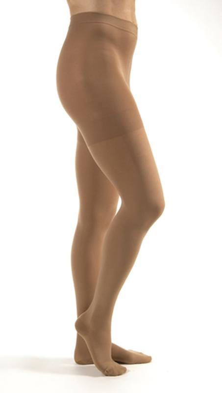 PR/1  JOBST MEDICAL LEG WEAR, UNISEX, PANTYHOSE 20-30MMHG, MD, BEIGE, CLOSED TOE