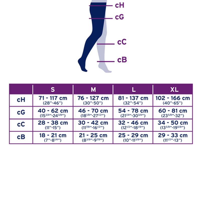 PR/1  JOBST MEDICAL LEG WEAR, UNISEX, CHAP STYLE, 20-30MMHG, XL, BEIGE, OPEN TOE, RIGHT LEG