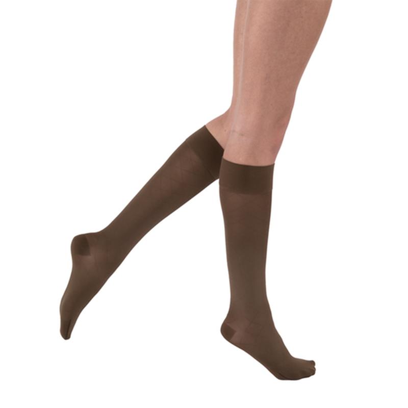 PR/1 JOBST ULTRASHEER WOMEN, KNEE HIGH, 20-30MMHG, SM, ESPRESSO, CLOSED TOE