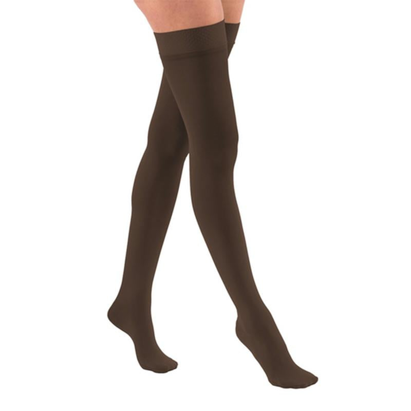 PR/1 JOBST ULTRASHEER WOMEN, THIGH HIGH, 20-30MMHG, SM, ESPRESSO, CLOSED TOE