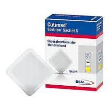 BX/10 CUTIMED SORBION SACHET S  DRESSING 10CM X 20CM