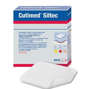 BX/10 CUTIMED SILTEC FOAM DRESSING W/SUPER ABSORBERS AND SILICONE LAYER 10CM X 10CM