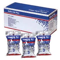 BX/10 DELTA-LITE PLUS FIBERGLASS CAST TAPE 10CM X 3.6M, LIGHT BLUE