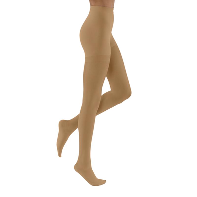 PR/1 JOBST ULTRASHEER WOMEN, PANTYHOSE, 15-20MMHG, MD, HONEY, CLOSED TOE