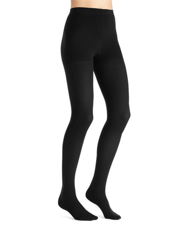 PR/1 JOBST OPAQUE WOMEN, PANTYHOSE, 15-20MMHG, LG, CLASSIC BLACK, CLOSED TOE