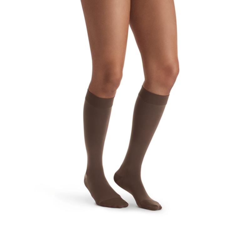 PR/1 JOBST ULTRASHEER WOMEN, KNEE HIGH, 20-30MMHG, LG, ESPRESSO, CLOSED TOE