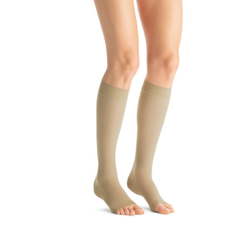 PR/1 JOBST ULTRASHEER WOMEN, KNEE HIGH PETITE, 20-30MMHG, MD, NATURAL, OPEN TOE