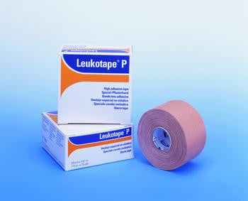 BX/1 LEUKOTAPE P HIGH ADHESIVE RIGID STRAPPING TAPE 3.8CM X 13.7M