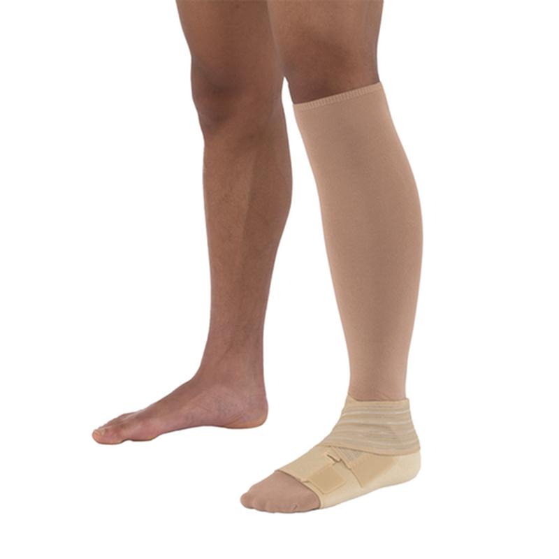 BX/1 JOBST FARROWWRAP CLASSIC READY-TO-WEAR FOOTPIECE 30-40 MMHG, EXTRA SMALL LONG, TAN