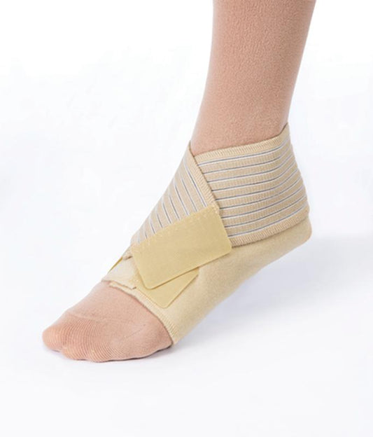 BX/1 JOBST FARROWWRAP CLASSIC READY-TO-WEAR FOOTPIECE 30-40 MMHG, EXTRA SMALL REGULAR, TAN