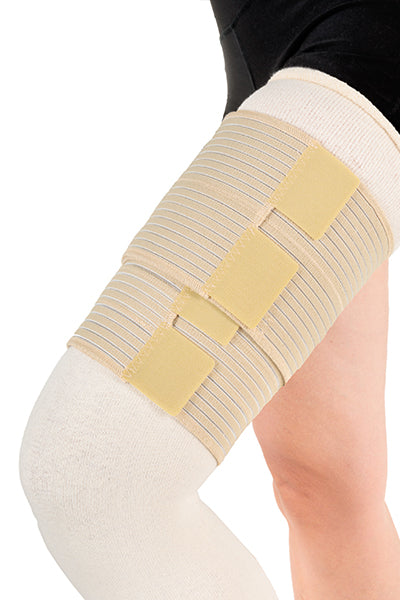 BX/1 JOBST FARROWWRAP CLASSIC READY-TO-WEAR THIGHPIECE 30-40 MMHG, EXTRA SMALL SHORT, TAN