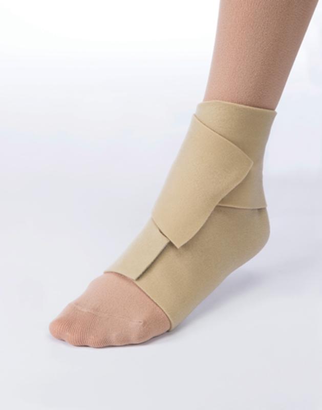 BX/1 JOBST FARROWWRAP BASIC READY-TO-WEAR FOOTPIECE 30-40 MMHG, LARGE LONG, TAN