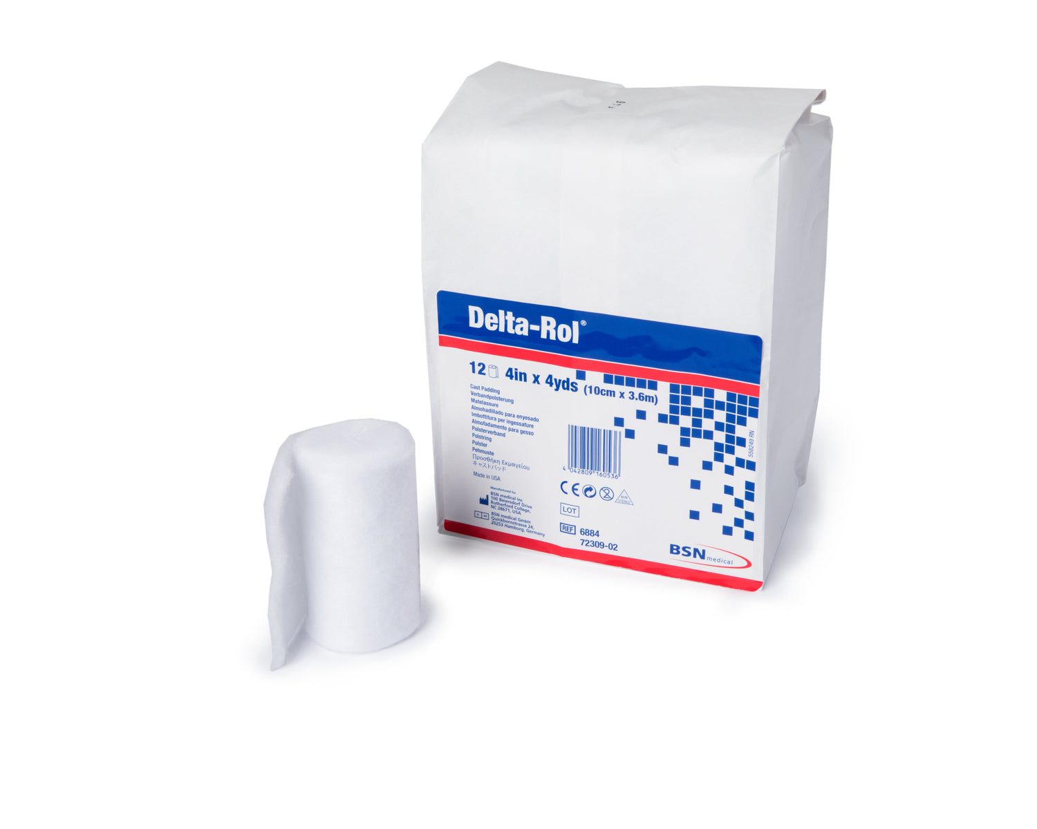 BG/12 DELTA-ROL SYNTHETIC CAST PADDING 10CM X 3.6M