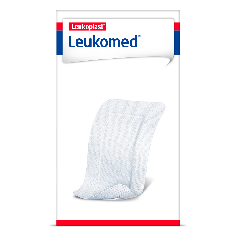 BX/50 LEUKOMED NON-WOV ADH STERILE DRESSING W/ABSORB PAD 8CM X 15CM (HOSPITAL PACK)