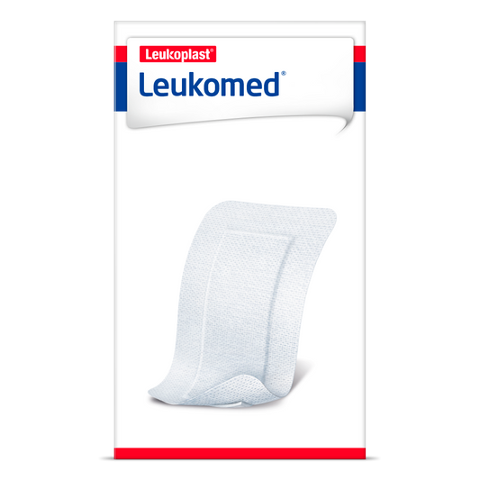 BX/5 LEUKOMED NON-WOV ADH STERILE DRESSING W/ABSORB PAD 10CM X 25CM (RETAIL PACK)