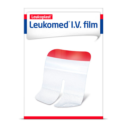 BX/50 LEUKOMED IV WATERPROOF ADHESIVE TRANSPARENT STERILE FILM 7CM X 9CM