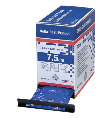 BX/1 DELTA-CAST PRELUDE POLYESTER SPLINTING SYSTEM ROLL FORMAT 12.5CM X 4.6M