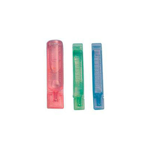 BX/100 STERILE WATER, 3ML STRIP VIAL, BLUE