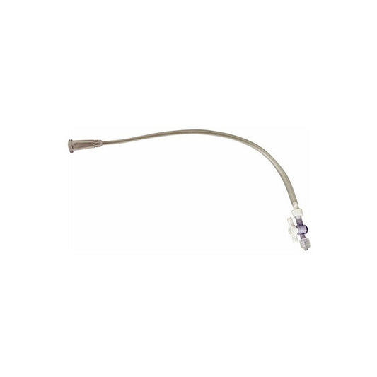 EA/1  CONNECTING TUBE 14FR W/ DRAINAGE BAG CONNECTOR, STOPCOCK CONNECTOR 30cm