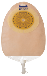 BX/10 SENSURA 1-PIECE UROSTOMY OPAQUE POUCH, CUT-TO-FIT UP TO 2 5/8IN (66MM)