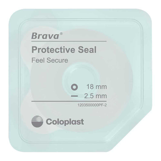 BX/10 BRAVA WIDE ADHESIVE PROTECTIVE RINGS  18MM ID  64MM OD  2.5MM THICK