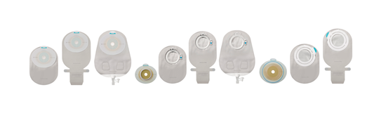 SenSura® Mio Flex Urostomy , Transparent 10-1/4" (26cm), Flange 1-3/8" (35mm) - Box of 10