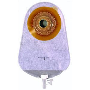 Assura® One-Piece Urostomy Pouch , Transparent 10-1/2" (27cm), Convex, Stoma Opening 1-1/4" (31mm) - Box of 10