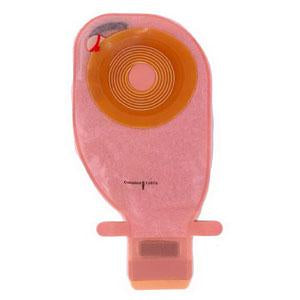 Assura® One-Piece Drainable Pouch with Easiclose, Opaque 11" (28cm), Non-Convex, Stoma Opening 3/8" - 2-3/4" (10mm - 70mm) - Box of 10