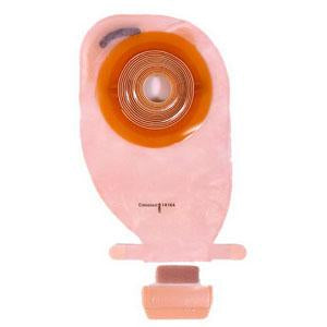 Assura® One-Piece Drainable Pouch with Easiclose, Transparent 11" (28cm), Convex Deep, Stoma Opening 1-1/8" (28mm) - Box of 10