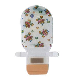 Easiflex® Paediatric Drainable Pouch, Transparent 3.6oz (105ml), Flange 3/4" (20mm) - Box of 10