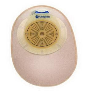 SenSura® One-Piece Closed Pouch, Opaque 8-1/2" (22cm), Non-Convex, Stoma Opening 1-3/8" (35mm) - Box of 30