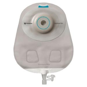 SenSura® Mio One-Piece Urostomy, Transparent 10-1/4" (26cm), Convex Deep, Stoma Opening 1-1/8" (28mm) - Box of 10