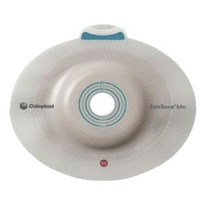 SenSura® Mio Click Skin Barrier, Convex Deep, Cut-to-Fit Stoma Opening 5/8" - 2-1/16" (15mm - 53mm), Flange 2-3/4" (70mm) - Box of 5