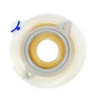Assura® Skin Barrier, Extra Extended Wear, Non-Convex, Cut-to-Fit Stoma Opening 3/8" - 2-1/8" (10mm - 55mm), Flange 2-3/8" (60mm) - Box of 5