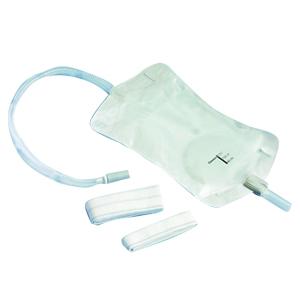 Conveen® Security+ Leg Bag, Clamp Outlet, Straps, Non Sterile, 26oz (750ml) - 1 Each