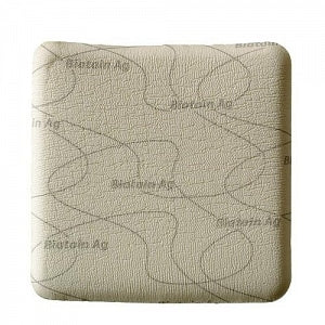 BX/5 BIATAIN AG NON-ADHESIVE FOAM DRESSING, SIZE 8IN X 8IN (20CM X 20CM)