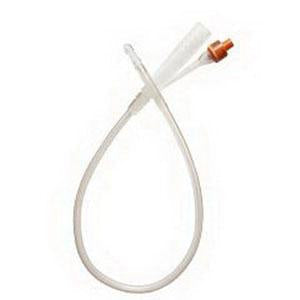 BX/5 CYSTO-CARE SILICONE FOLEY CATHETER, SIZE 18FR 15CC BALLOON
