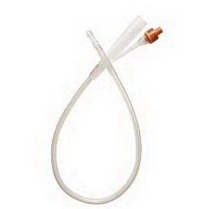 BX/5 CYSTO-CARE SILICONE FOLEY CATHETER, SIZE 20FR 15CC BALLOON