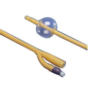 BX/5 CYSTO-CARE 100% SILICONE FOLEY CATHETER, SIZE 24FR 30CC BALLOON