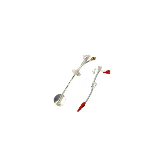 CS/5 CORPAK CORFLO GASTRONOMY FEEDING TUBE KIT, SILICONE, ORANGE, STERILE, EXTERNAL RETENTION BOLSTER, 16FR, 9IN, 5CC