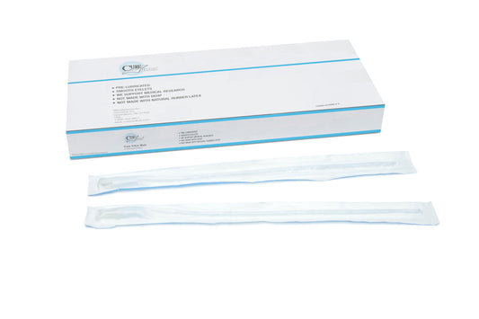 Cure Ultra™ Intermittent Pre-lubricated Urinary Catheter for Males - Box of 30