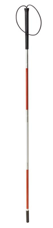 Folding Blind Cane with Wrist Strap - 1 Each