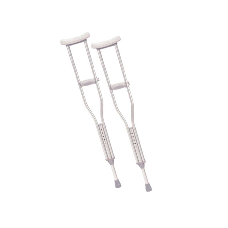 Walking Crutches with Underarm Pad and Handgrip, Youth - 1 Pair
