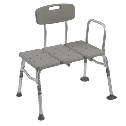 EA/1 Plastic Tub Transfer Bench with Adjustable Backrest
