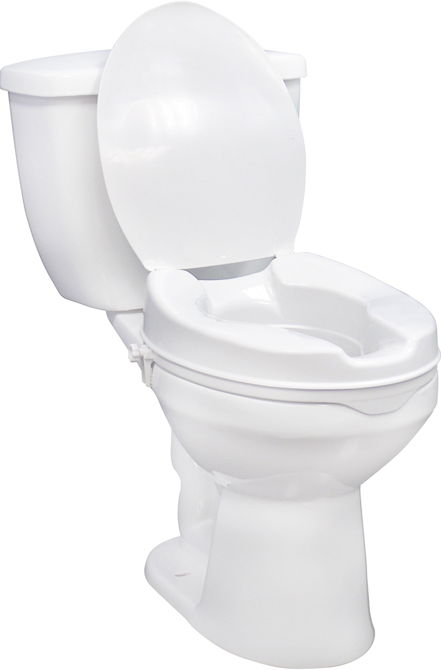 EA/1 DRIVE MEDICAL RAISED TOILET SEAT 2IN W/ LID
