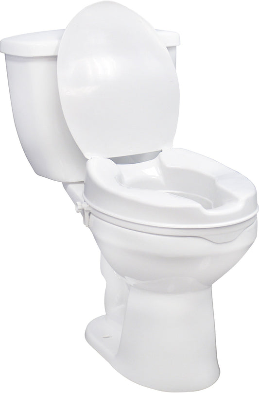 EA/1 DRIVE MEDICAL RAISED TOILET SEAT 2IN W/ LID