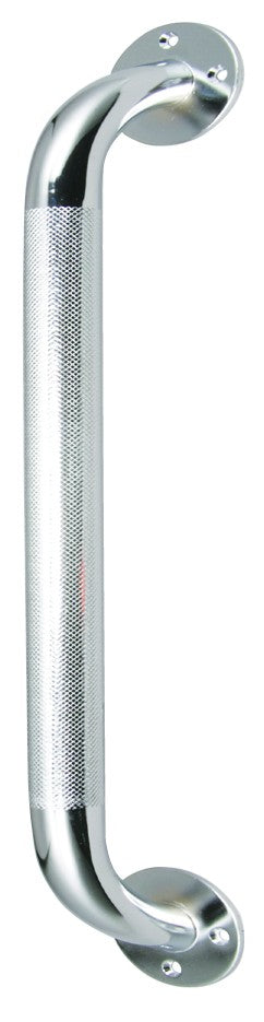 CS/3 CHROME GRAB BAR, 12", KNURLED