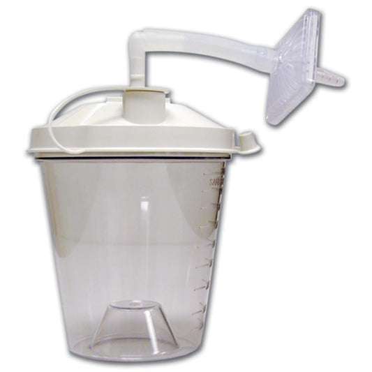 Disposable Suction Canisters, 800CC - Box of 12